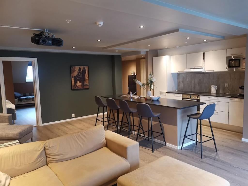 Penthouse Apartment Берген Екстериор снимка