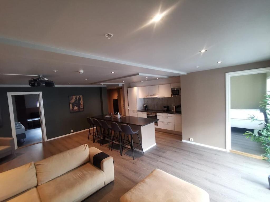 Penthouse Apartment Берген Екстериор снимка